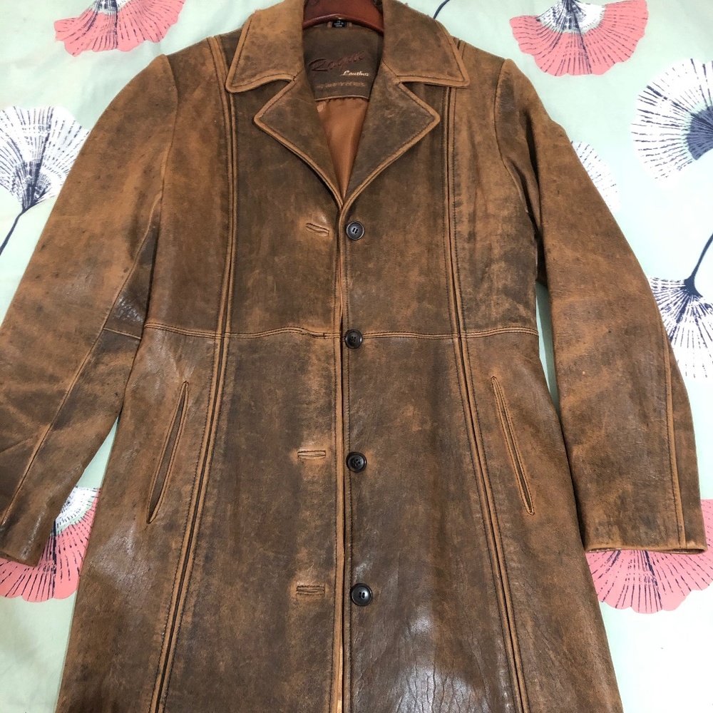 Rogue Leather Coat